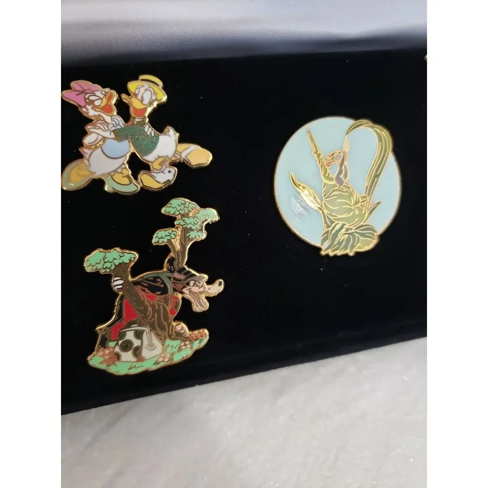 WDCC 1st 5 Figurines Series‎ Pin set Walt Disney Classic Collection VTG